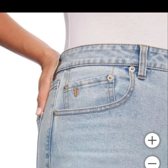 Frye Cuffed Crop Jeans size 27 - Picture 4 of 13